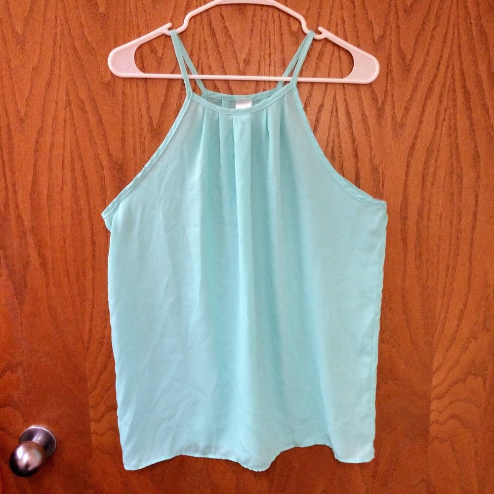 Sheer tank top